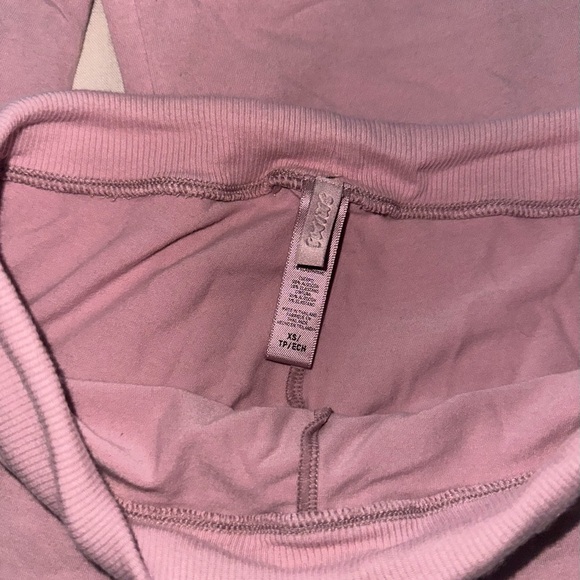 Skims Dusk Pink Cotton Jersey Pants & Top size XS - Picture 4 of 6